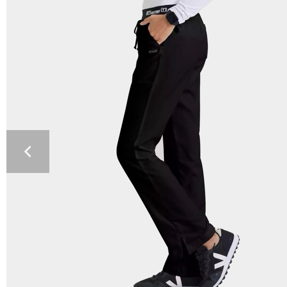 Grey’s Anatomy Black Scrub Pants